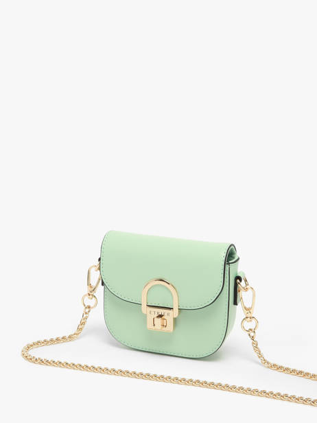 Sac BandouliÃ¨re Altair Cuir Etrier Vert altair EALA081X vue secondaire 2